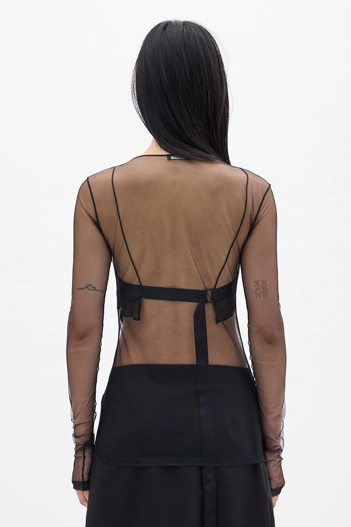 Fiene ''Hollow Sound'' Long Sleeve T-Shirt sold by Ann Demeulemeester product image thumbnail 3