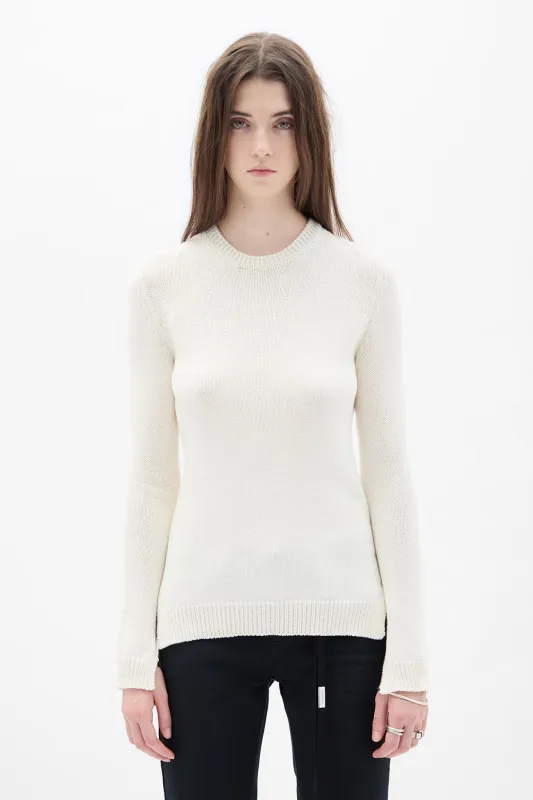 Weja Open Back Sweater sold by Ann Demeulemeester