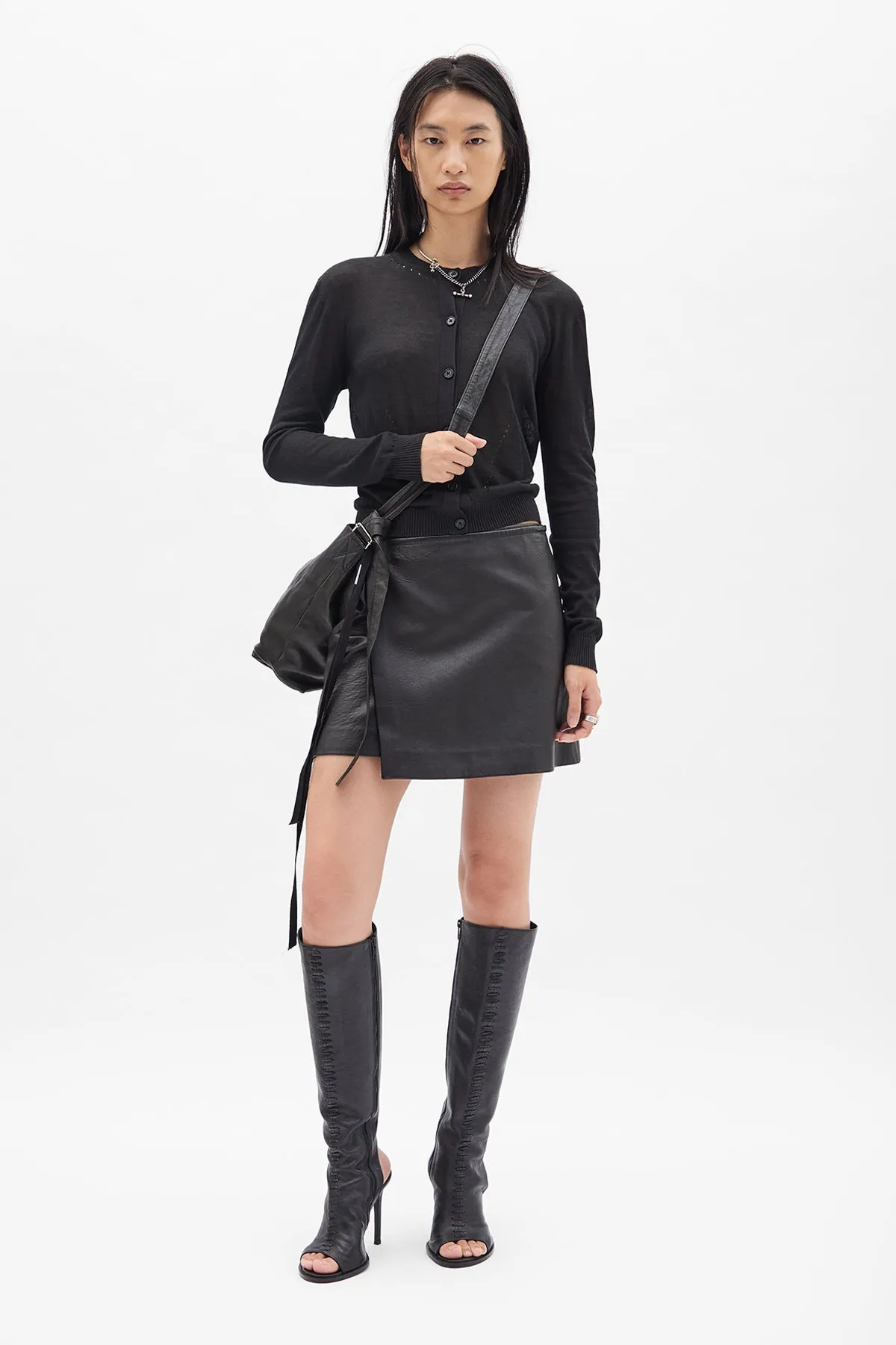 Bjel Seamless Cardigan sold by Ann Demeulemeester product image thumbnail 4