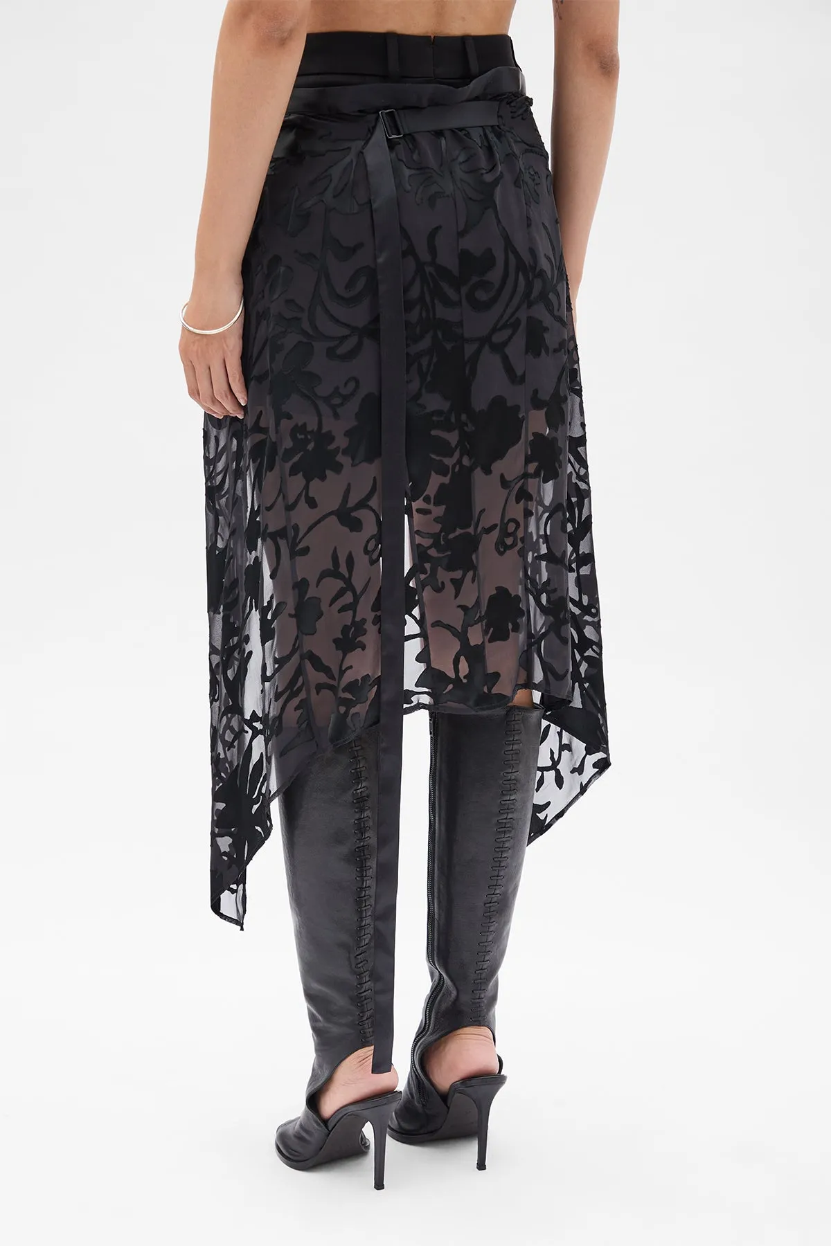 Nita Fluid Apron sold by Ann Demeulemeester product image thumbnail 4