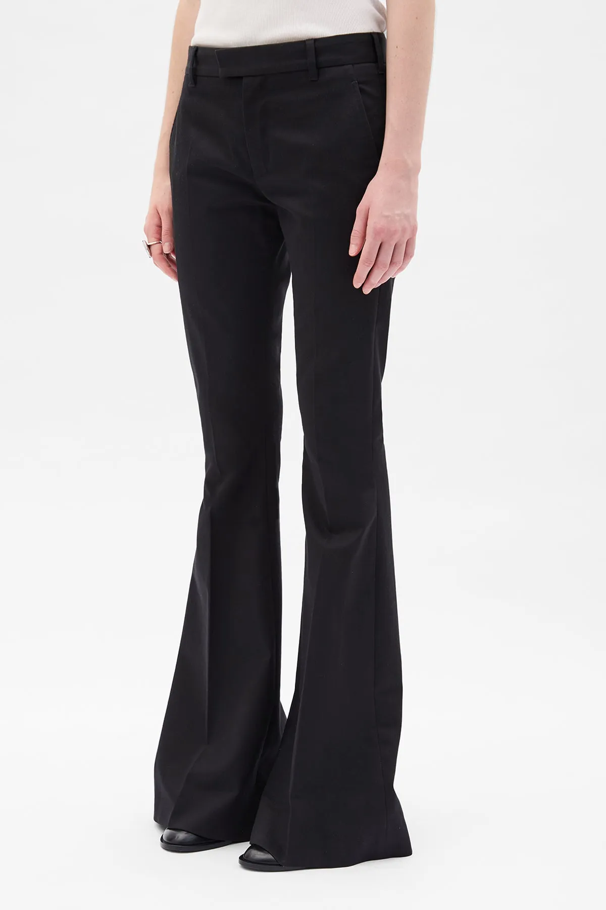 Adri Bootcut Trousers sold by Ann Demeulemeester product image thumbnail 2