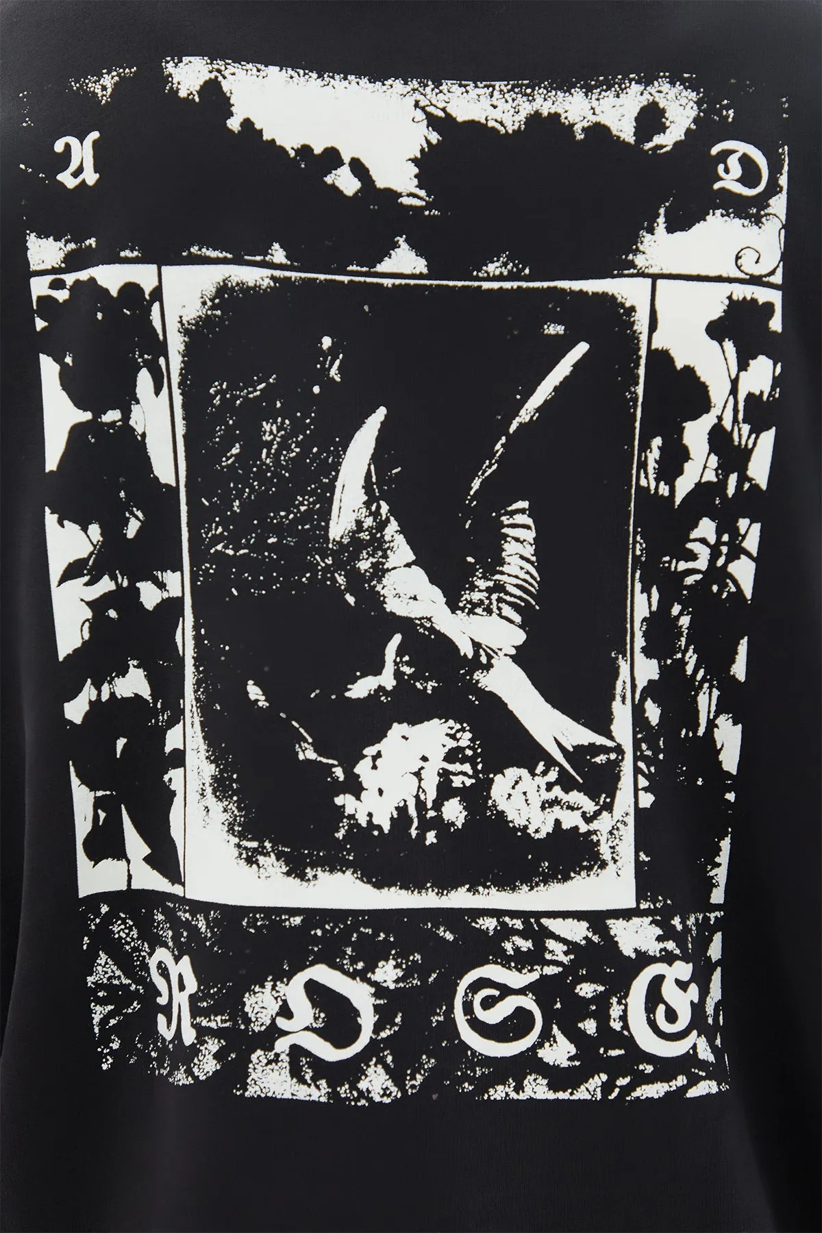 Bardi Comfort Hoodie with "Frame" Print sold by Ann Demeulemeester product image thumbnail 5