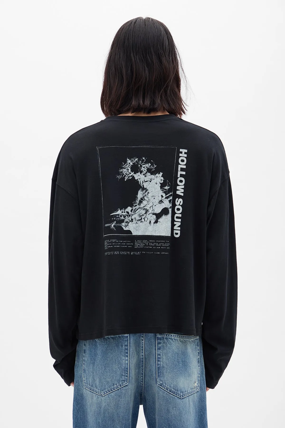 Emil ''Hollow Sound'' Long Sleeve T-Shirt sold by Ann Demeulemeester product image thumbnail 3