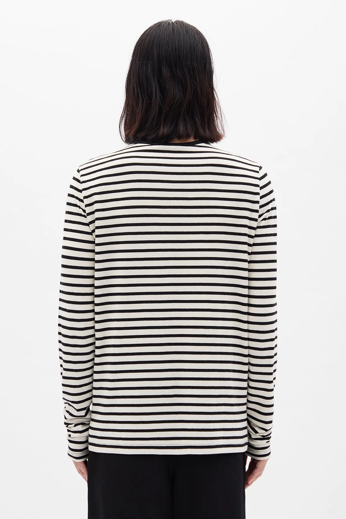 Greg Striped Long-Sleeve T-Shirt sold by Ann Demeulemeester product image thumbnail 3
