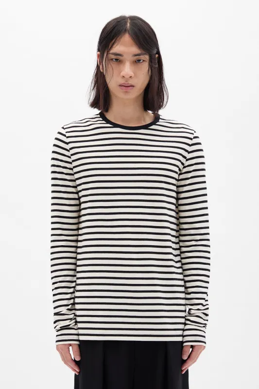 Greg Striped Long-Sleeve T-Shirt made by Ann Demeulemeester