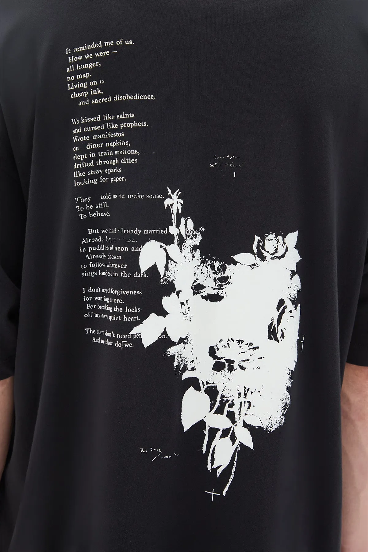 Dieter High Comfort T-Shirt sold by Ann Demeulemeester product image thumbnail 5
