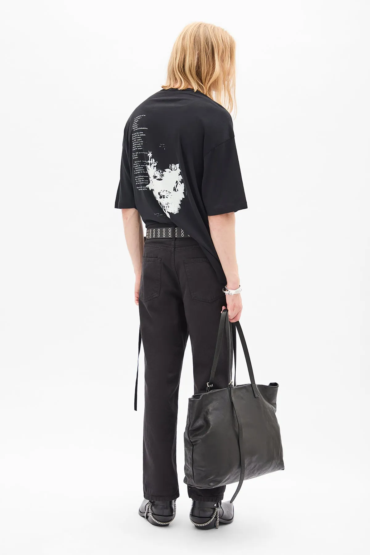 Dieter High Comfort T-Shirt sold by Ann Demeulemeester product image thumbnail 4