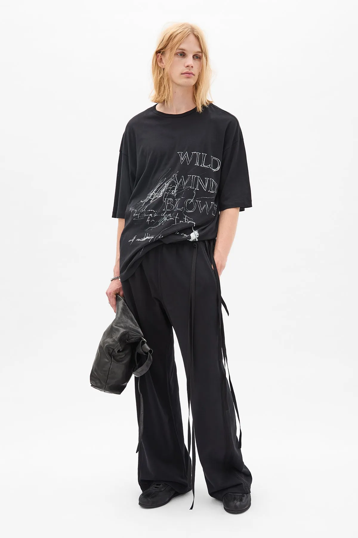 Dieter ''Wild Wind Blows'' High Comfort T-Shirt sold by Ann Demeulemeester product image thumbnail 4