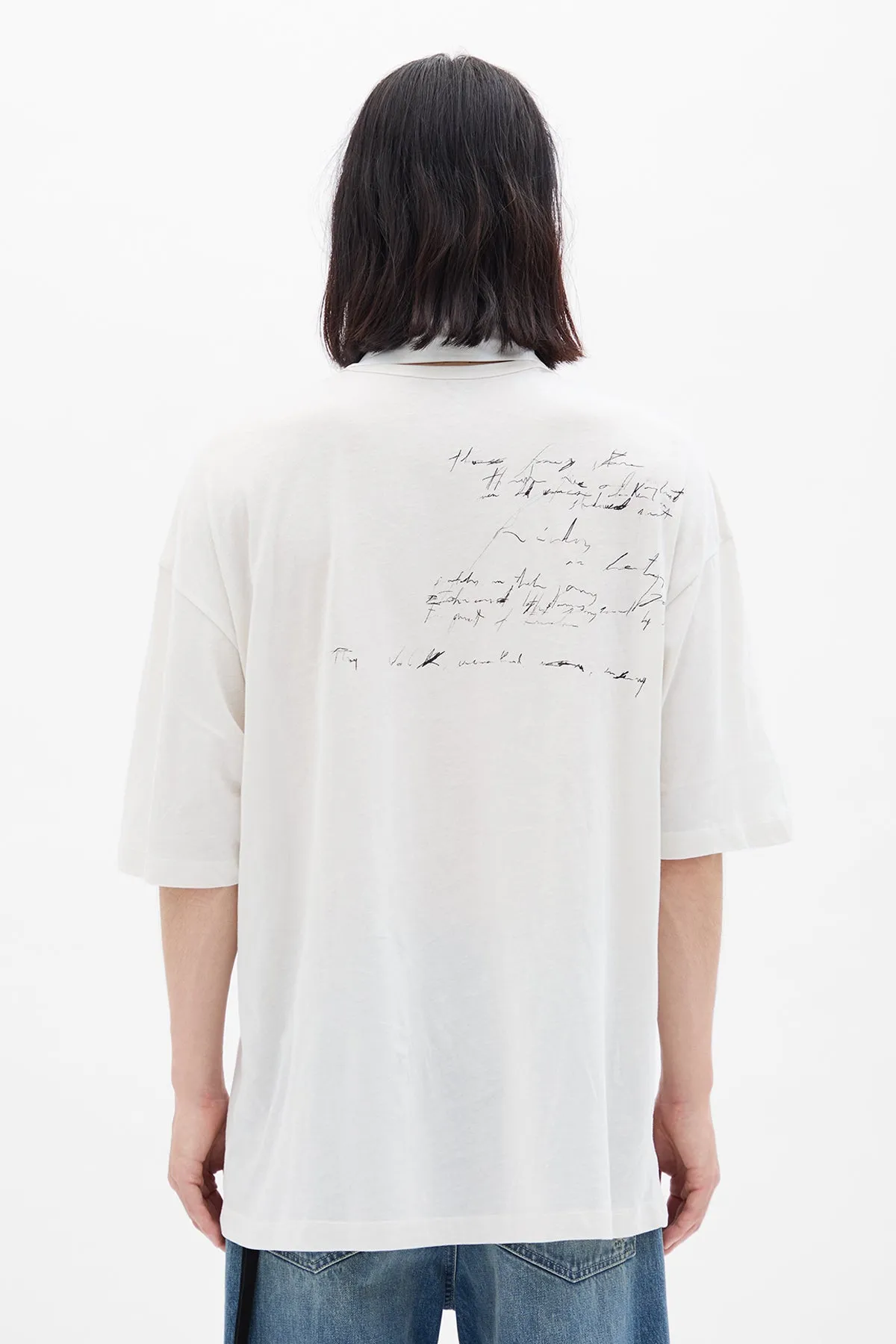 Danvald High Comfort T-shirt sold by Ann Demeulemeester product image thumbnail 3