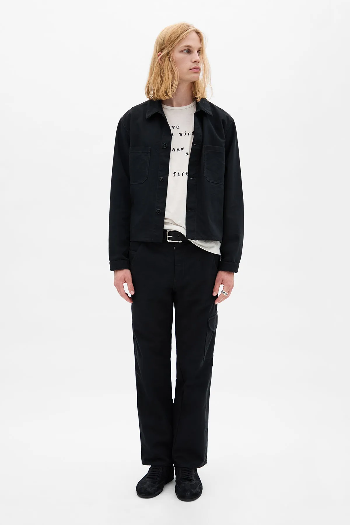 Baptist ''Love is a Window'' Standard T-Shirt sold by Ann Demeulemeester product image thumbnail 4