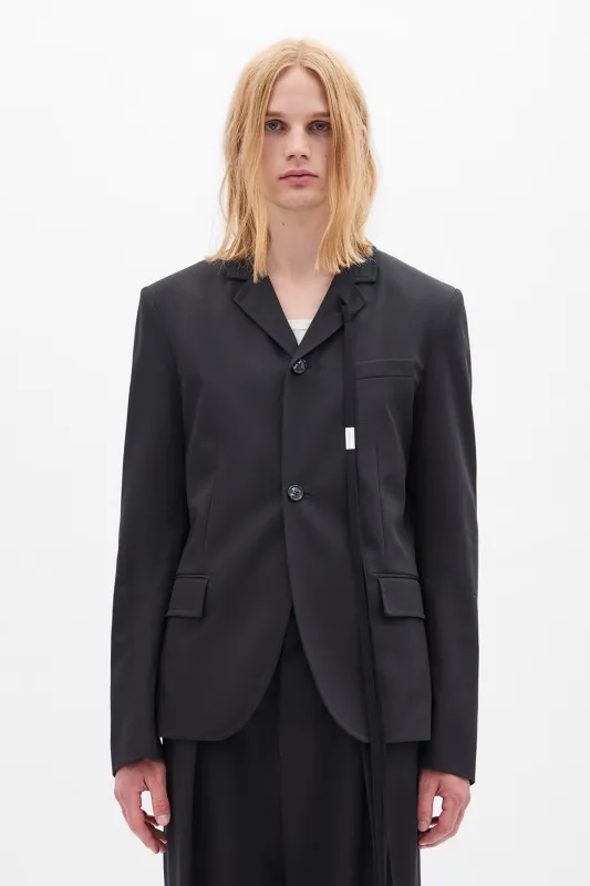 Lucius Slim Fit Deconstructed Jacket made by Ann Demeulemeester