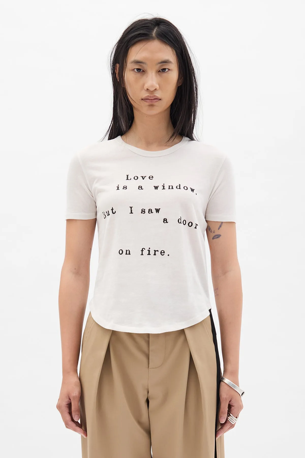 Floor Micro T-Shirt sold by Ann Demeulemeester