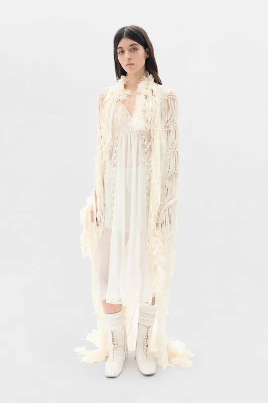 Ildi Crochet Stole sold by Ann Demeulemeester