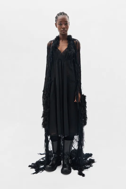 Ildi Crochet Stole made by Ann Demeulemeester