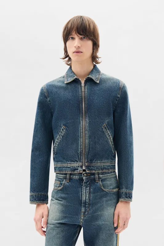 Rocco Slim Fit Zipped Blouson sold by Ann Demeulemeester