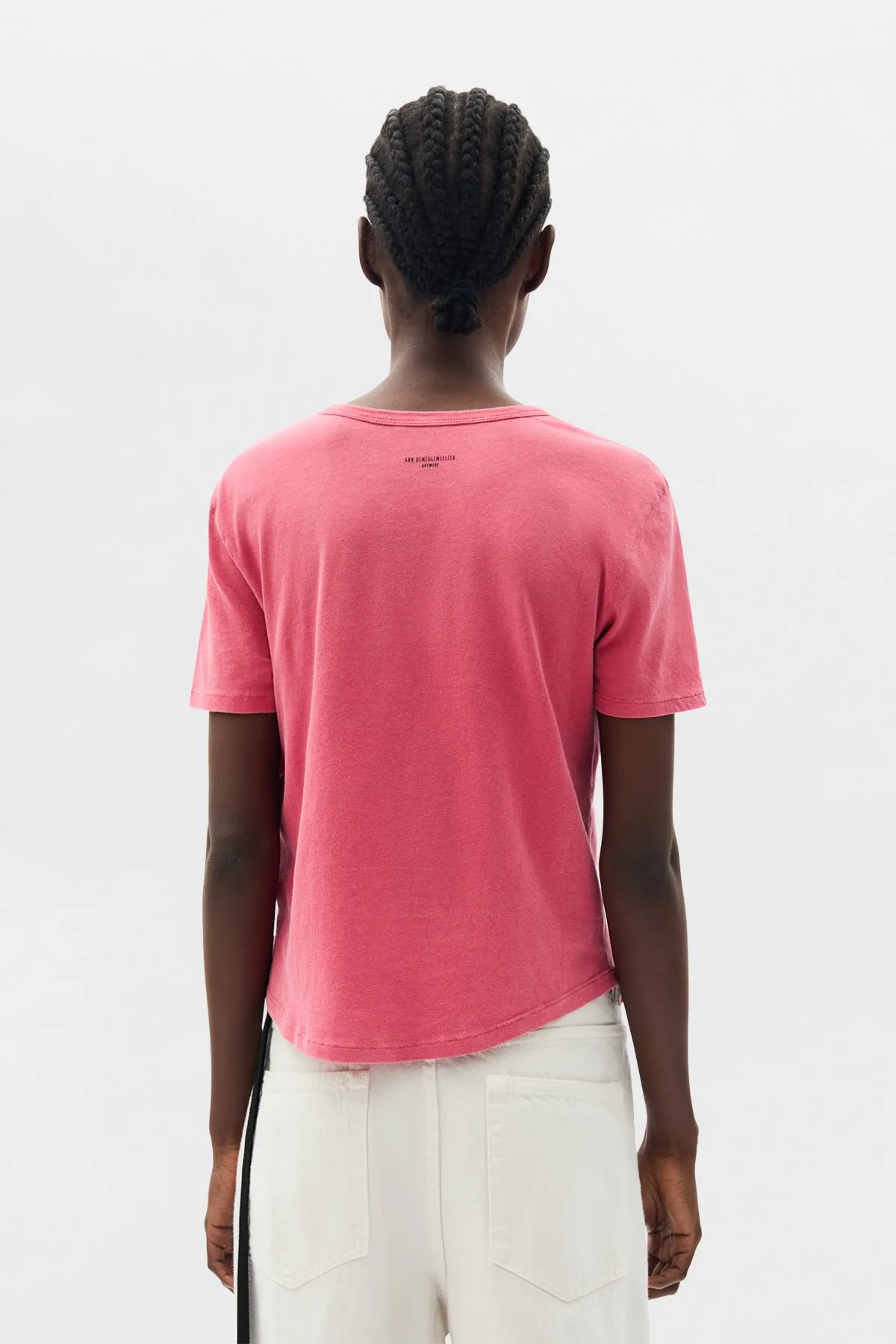 Floor Micro T-Shirt sold by Ann Demeulemeester product image thumbnail 3