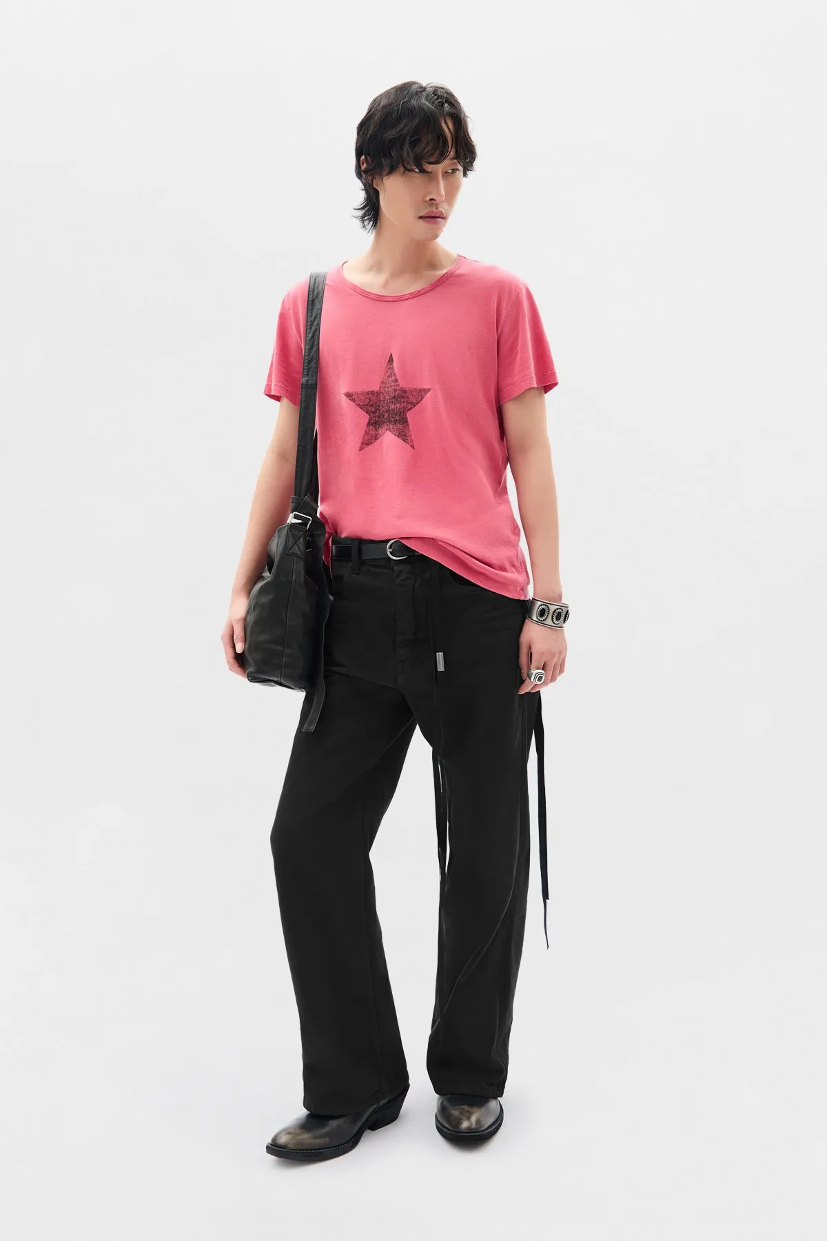Idar Cropped T-Shirt sold by Ann Demeulemeester product image thumbnail 4