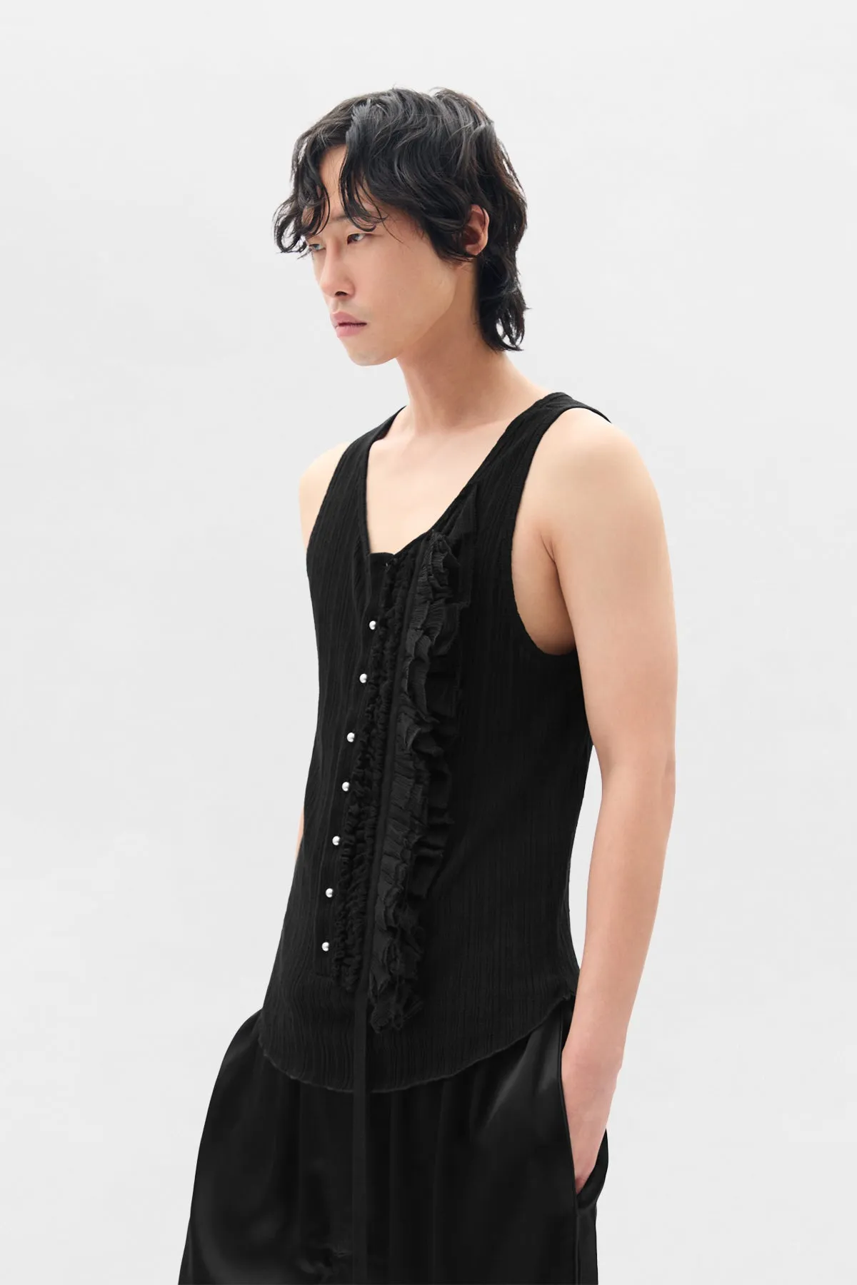 Gaut Serafino Tank Top sold by Ann Demeulemeester product image thumbnail 2