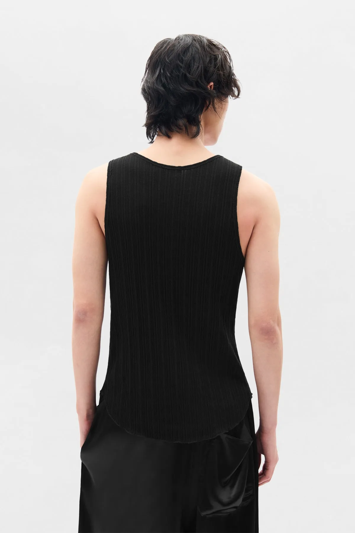 Gaut Serafino Tank Top sold by Ann Demeulemeester product image thumbnail 3
