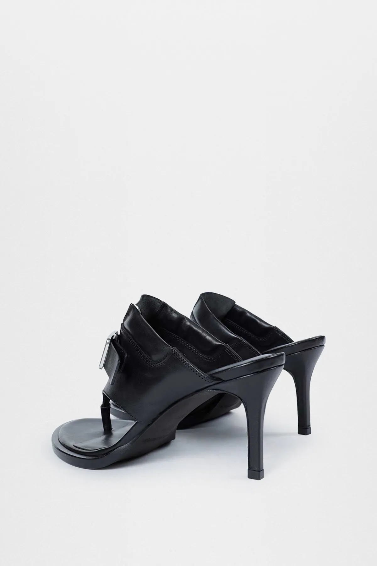 Bri Heeled Thong Mules sold by Ann Demeulemeester product image thumbnail 3