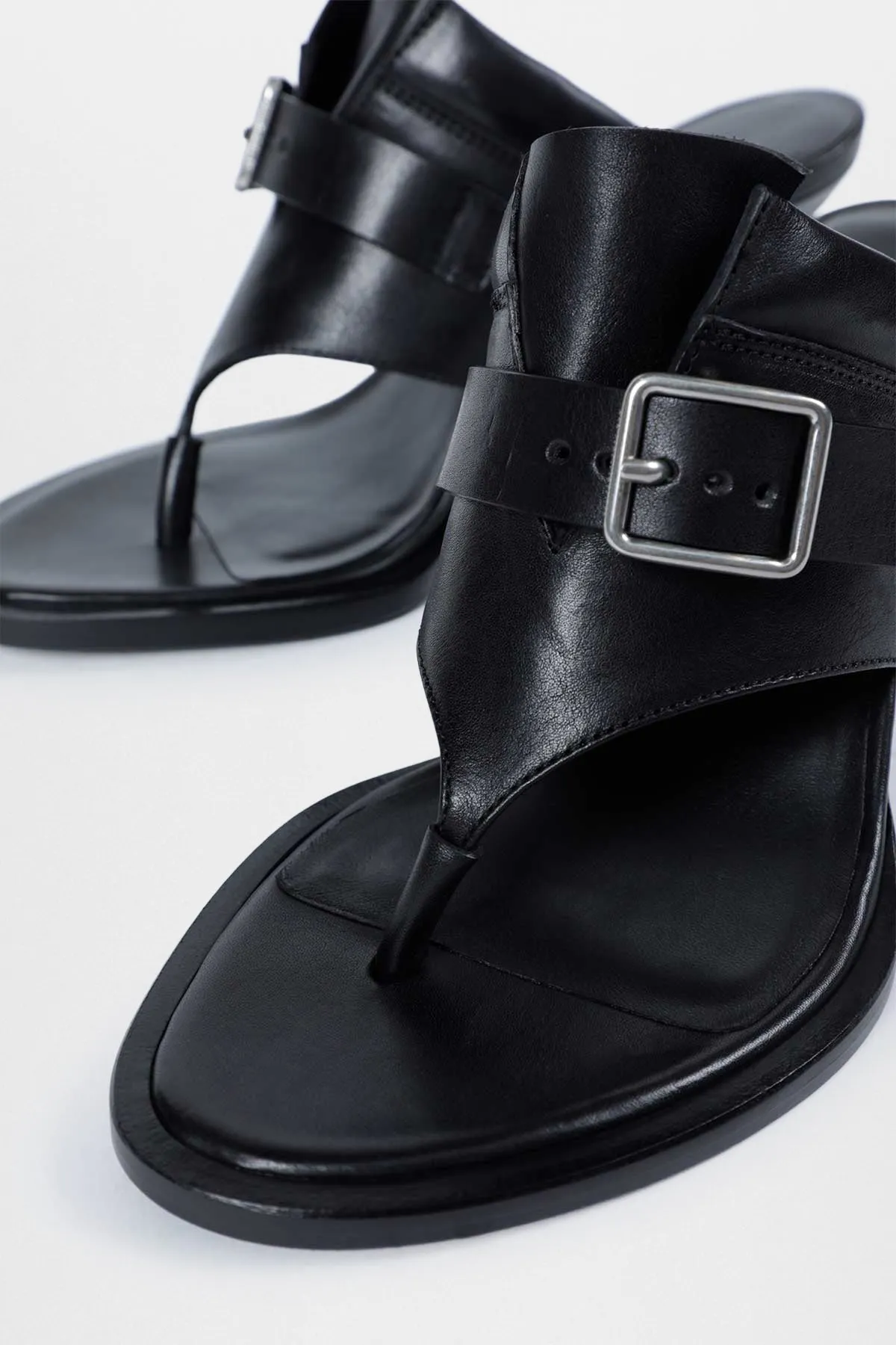 Bri Heeled Thong Mules sold by Ann Demeulemeester product image thumbnail 5