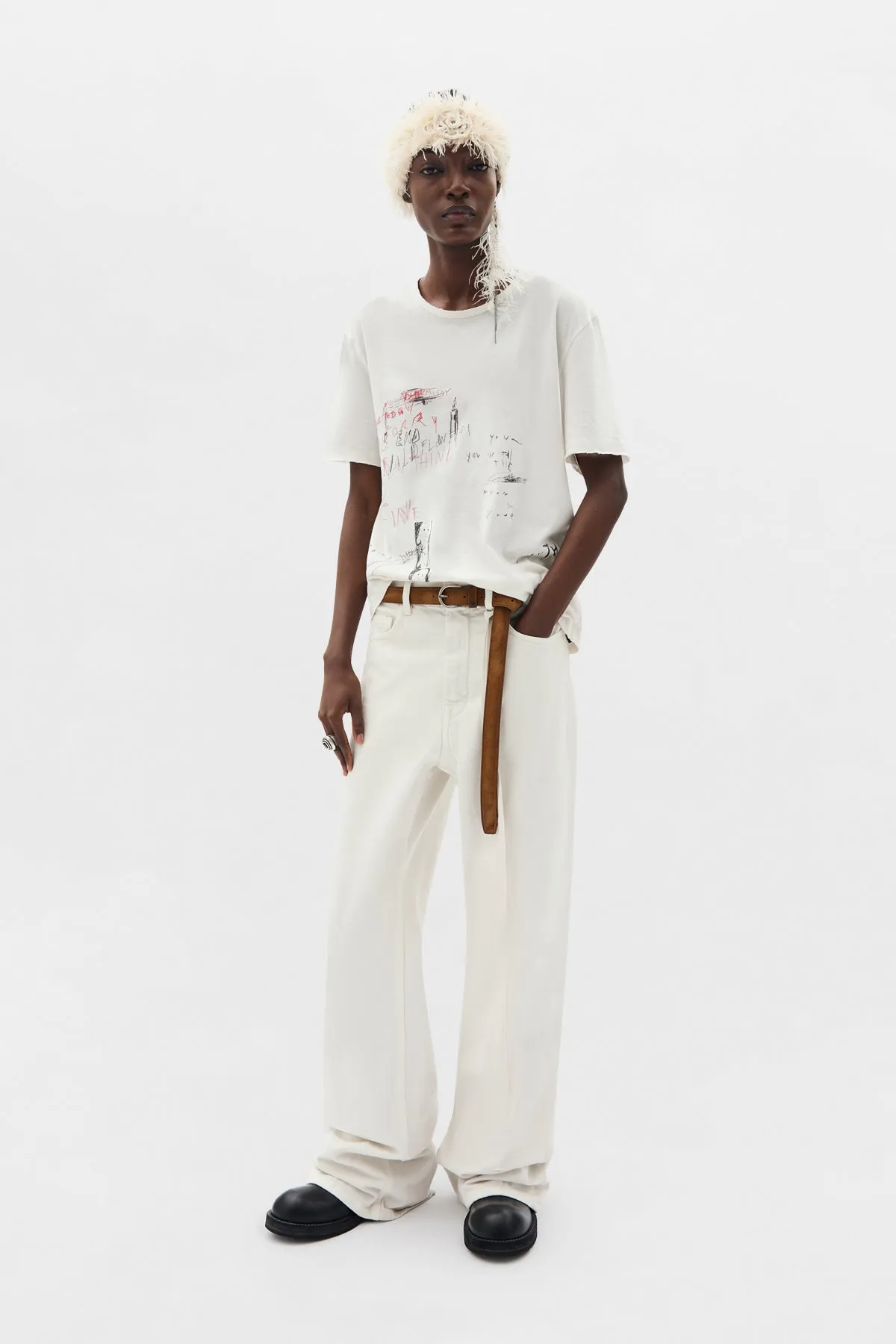 Fanie Standard T-Shirt sold by Ann Demeulemeester product image thumbnail 4