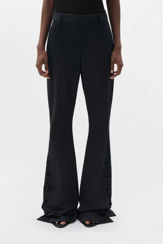 Enya Slim Fit Bootcut Trousers made by Ann Demeulemeester