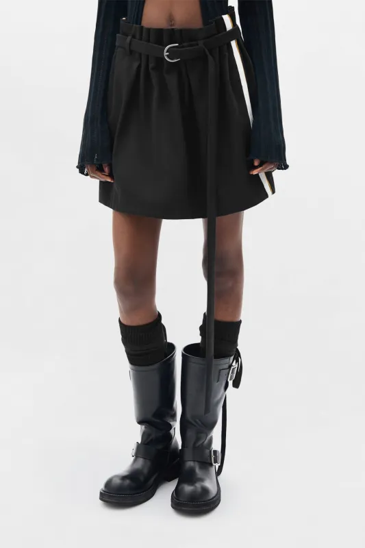 Haga Pleated Miniskirt made by Ann Demeulemeester