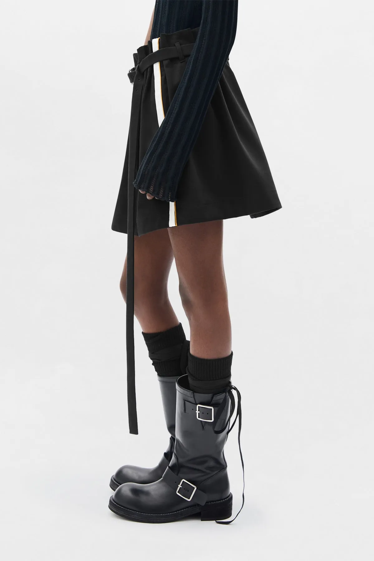 Haga Pleated Miniskirt sold by Ann Demeulemeester product image thumbnail 2