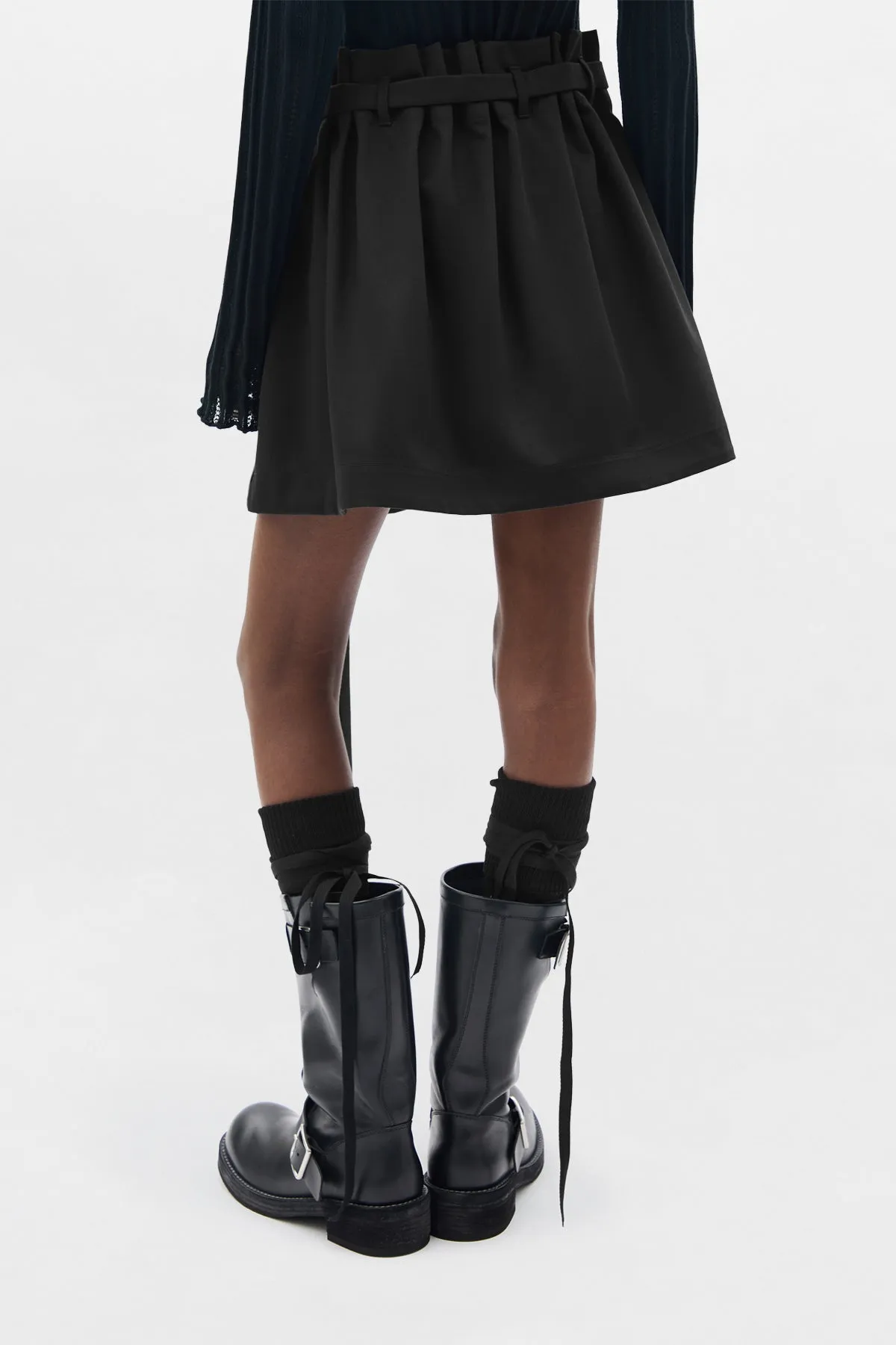 Haga Pleated Miniskirt sold by Ann Demeulemeester product image thumbnail 3