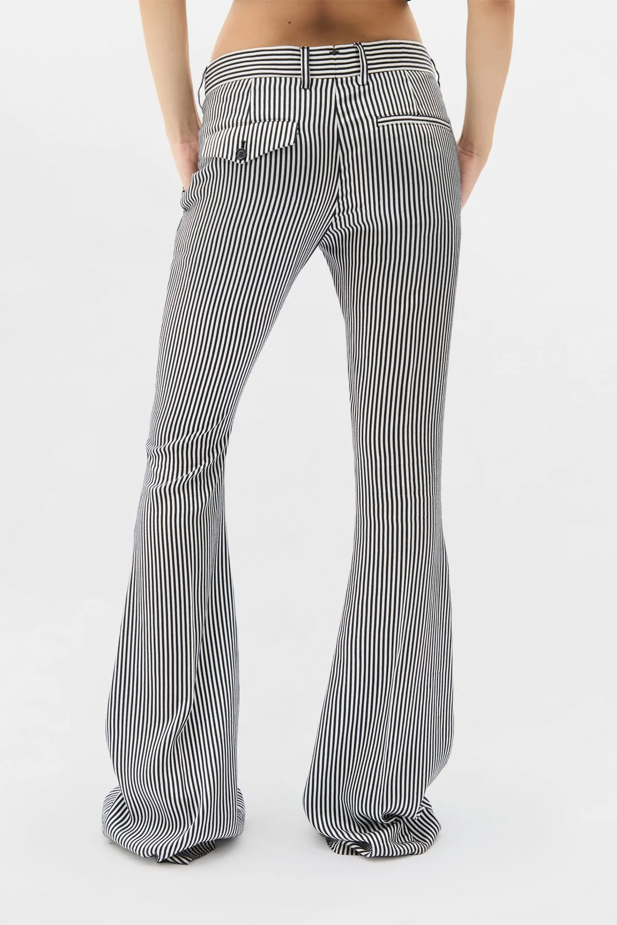 Adri Bootcut Trousers sold by Ann Demeulemeester product image thumbnail 3