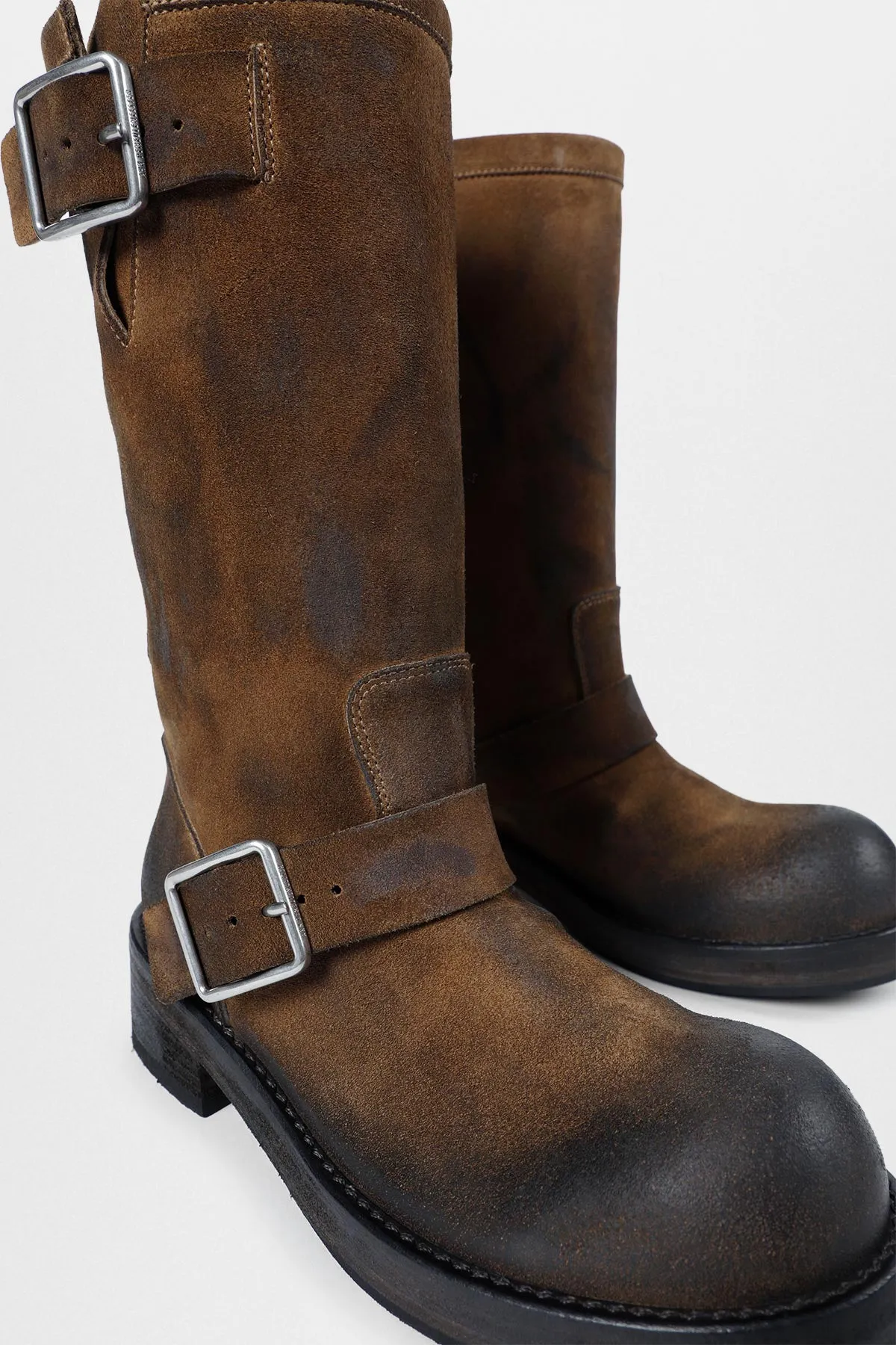 Sarith Engineer Biker Boots with Buckles sold by Ann Demeulemeester product image thumbnail 4