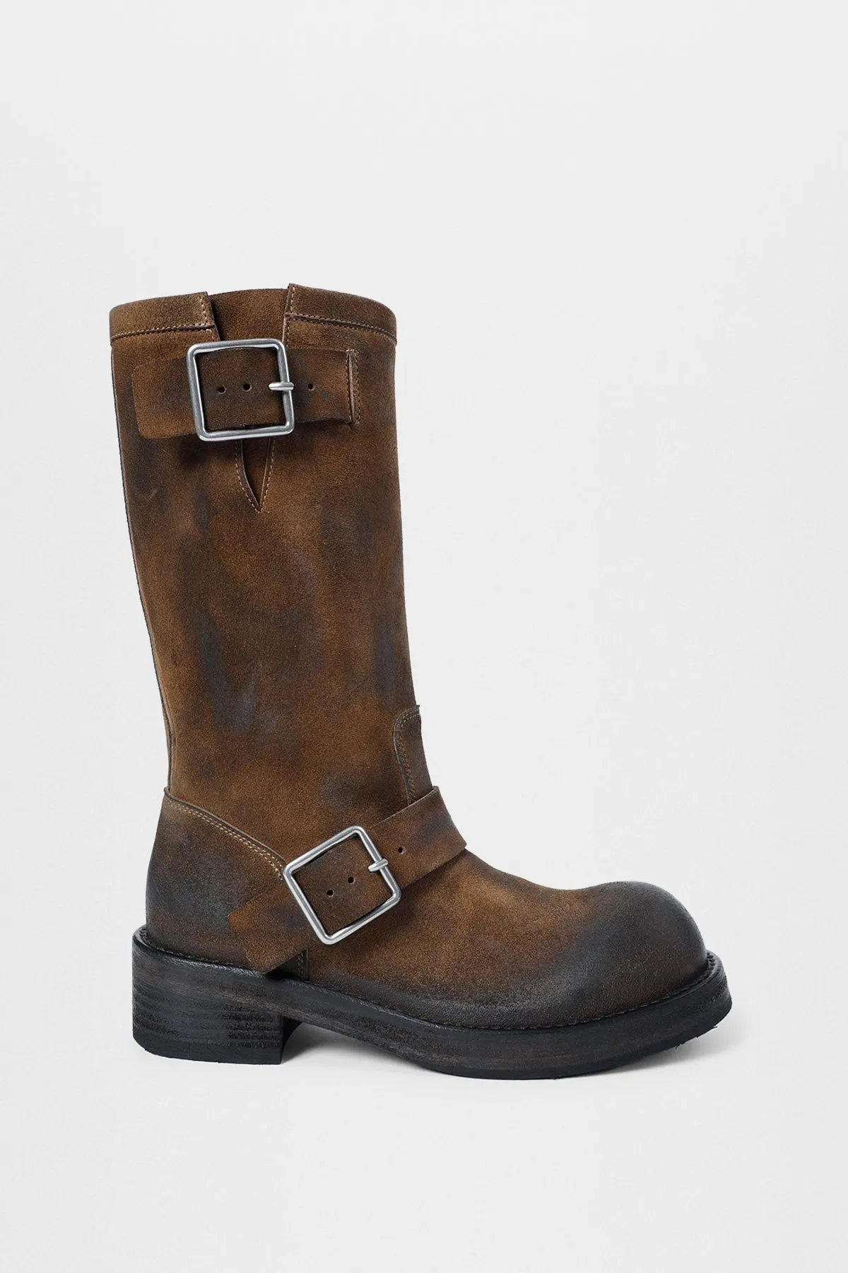 Sarith Engineer Biker Boots with Buckles sold by Ann Demeulemeester product image thumbnail 3