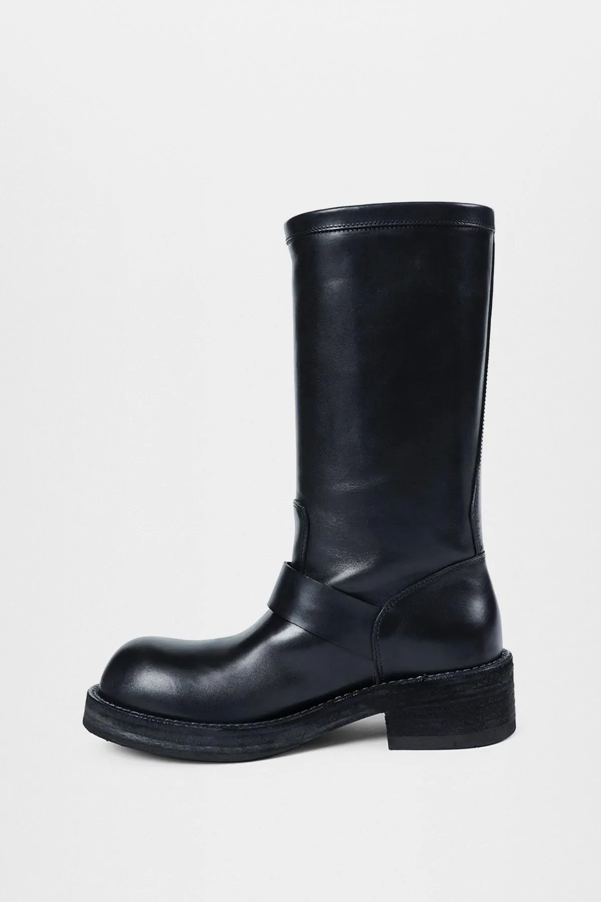 Sarith Engineer Biker Boots with Buckles sold by Ann Demeulemeester product image thumbnail 2