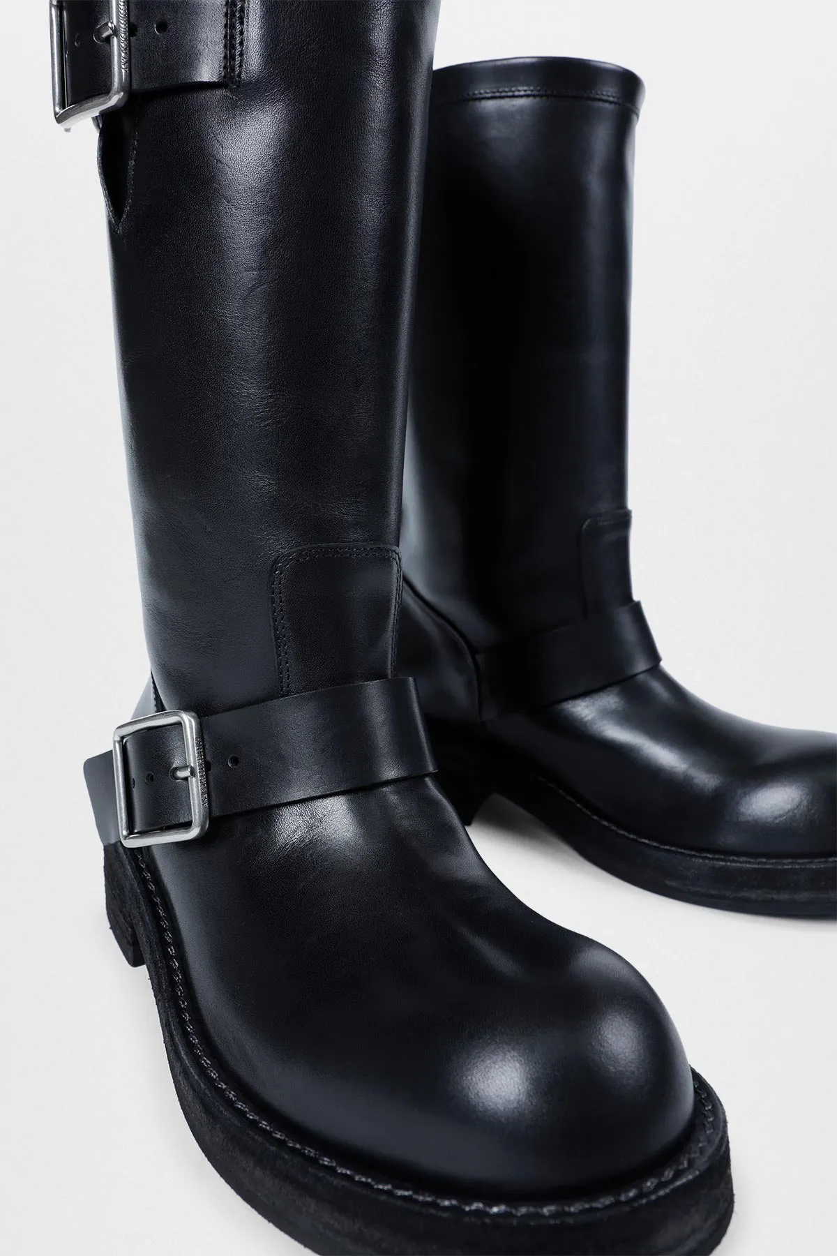 Sarith Engineer Biker Boots with Buckles sold by Ann Demeulemeester product image thumbnail 4