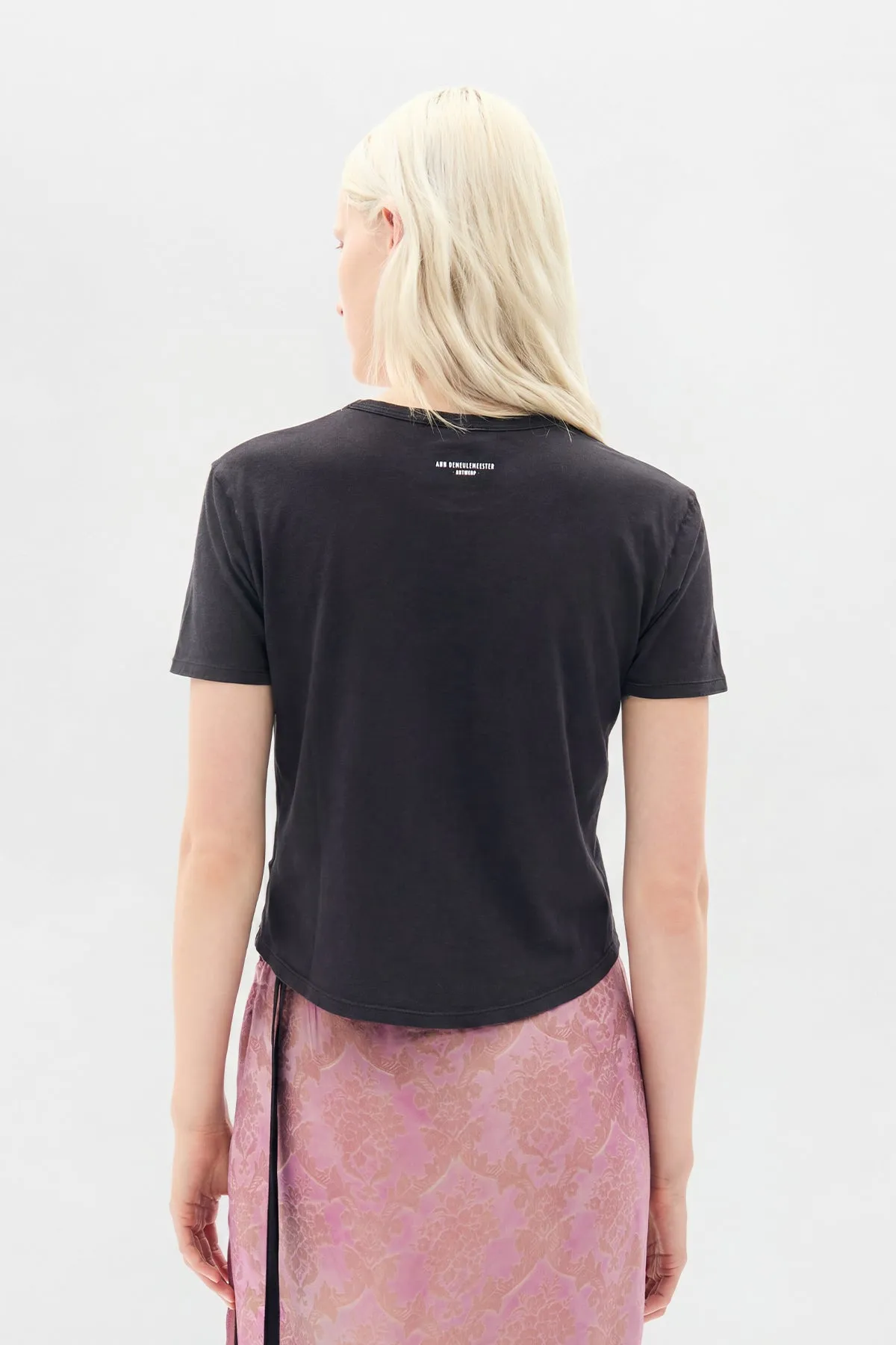 Floor Micro T-Shirt sold by Ann Demeulemeester product image thumbnail 3