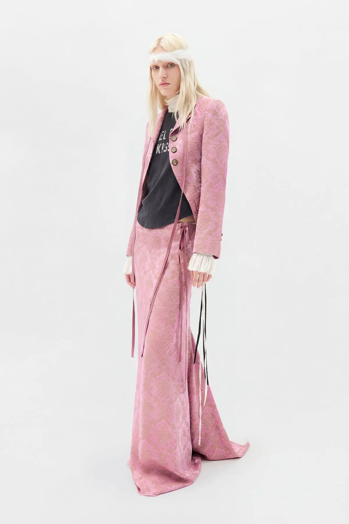 Floor Micro T-Shirt sold by Ann Demeulemeester product image thumbnail 4