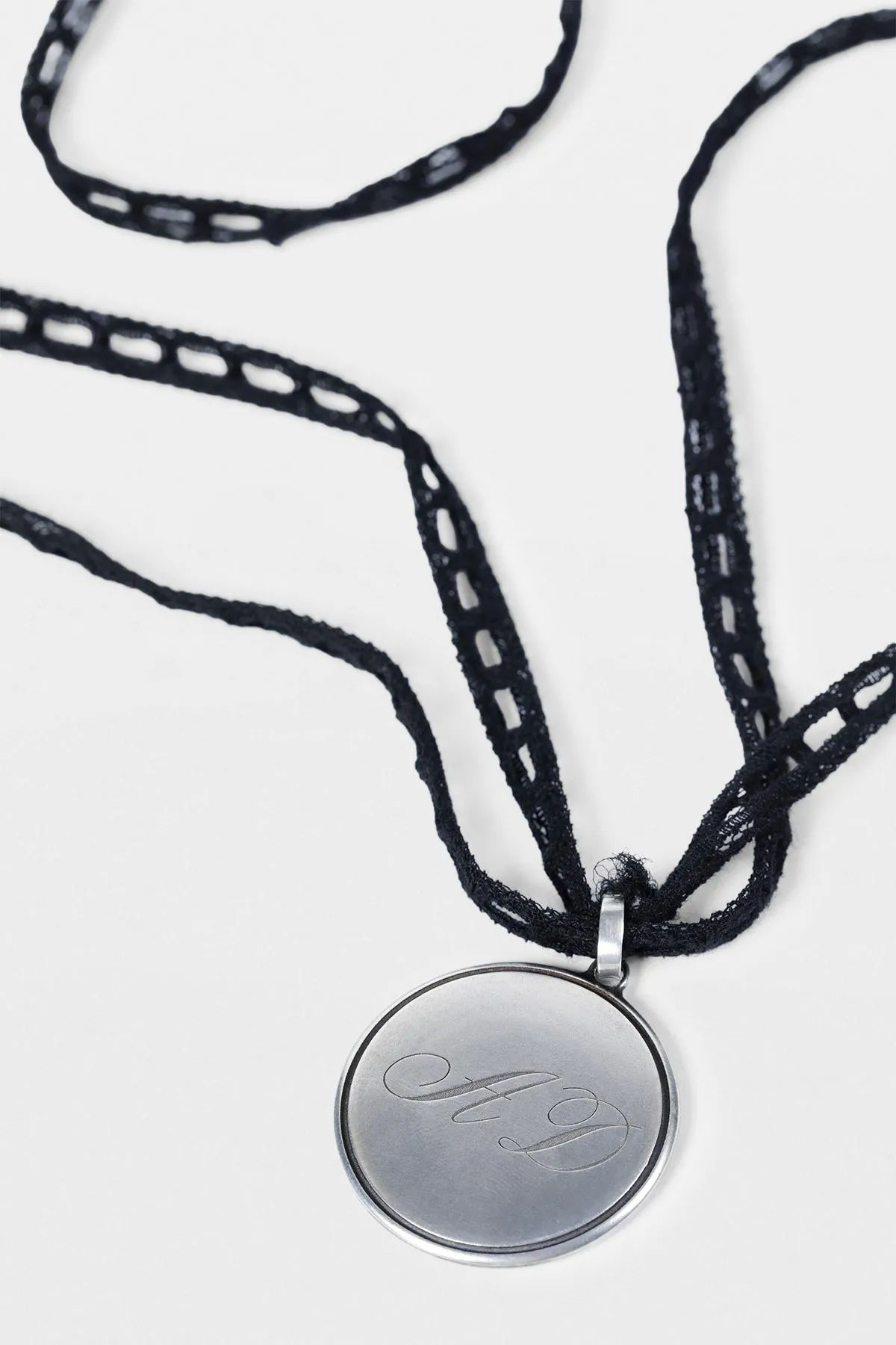 Monogram Pendant Necklace sold by Ann Demeulemeester product image thumbnail 2