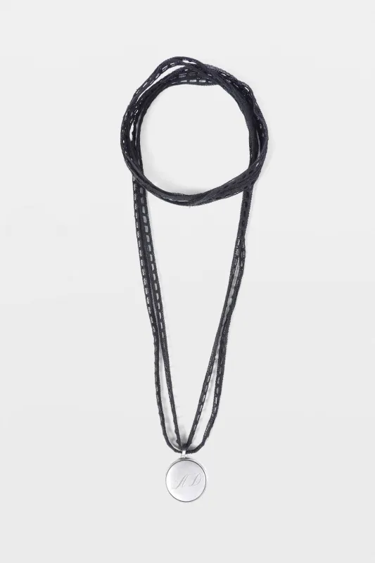 Monogram Pendant Necklace made by Ann Demeulemeester