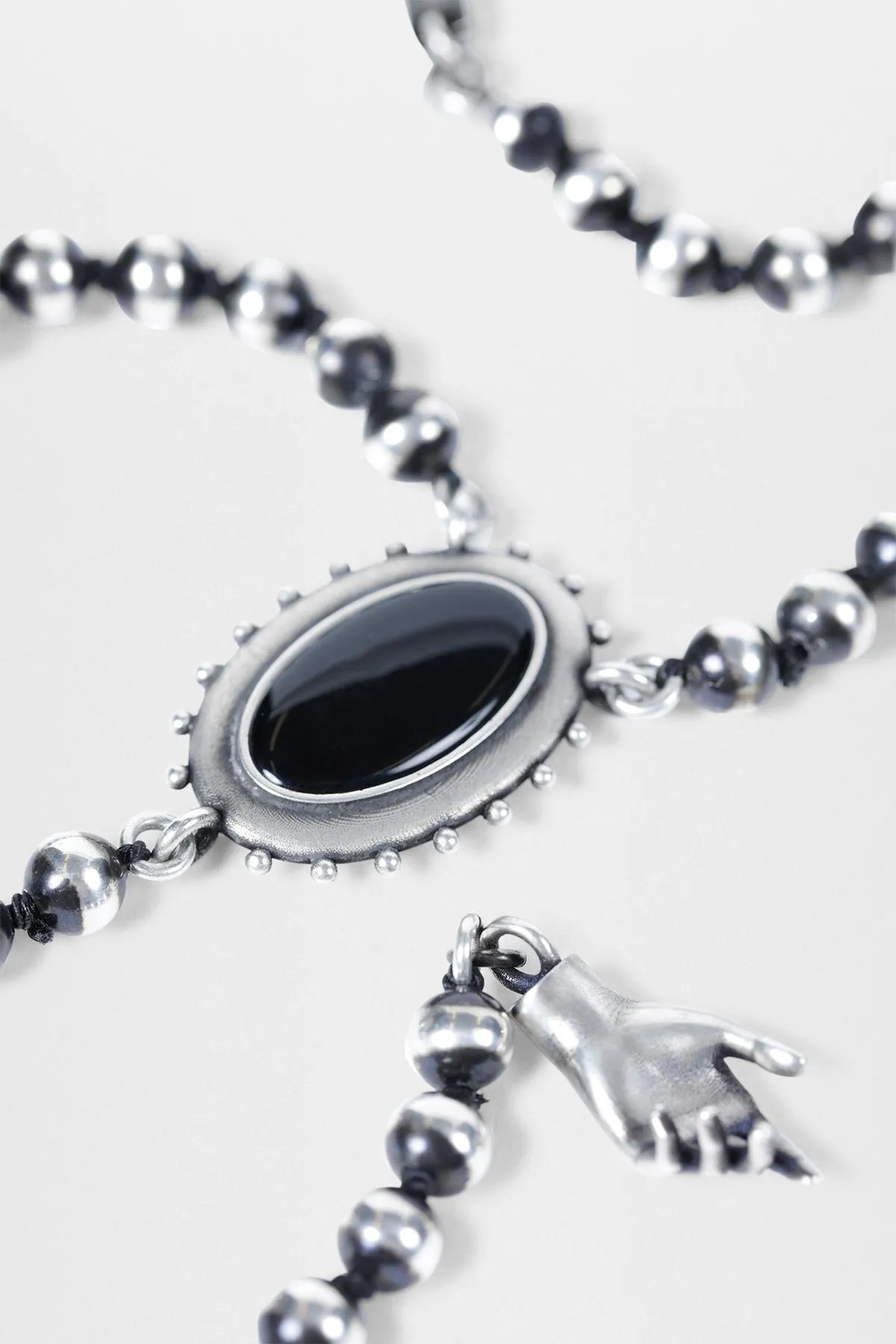 Nava Beaded Necklace sold by Ann Demeulemeester product image thumbnail 2