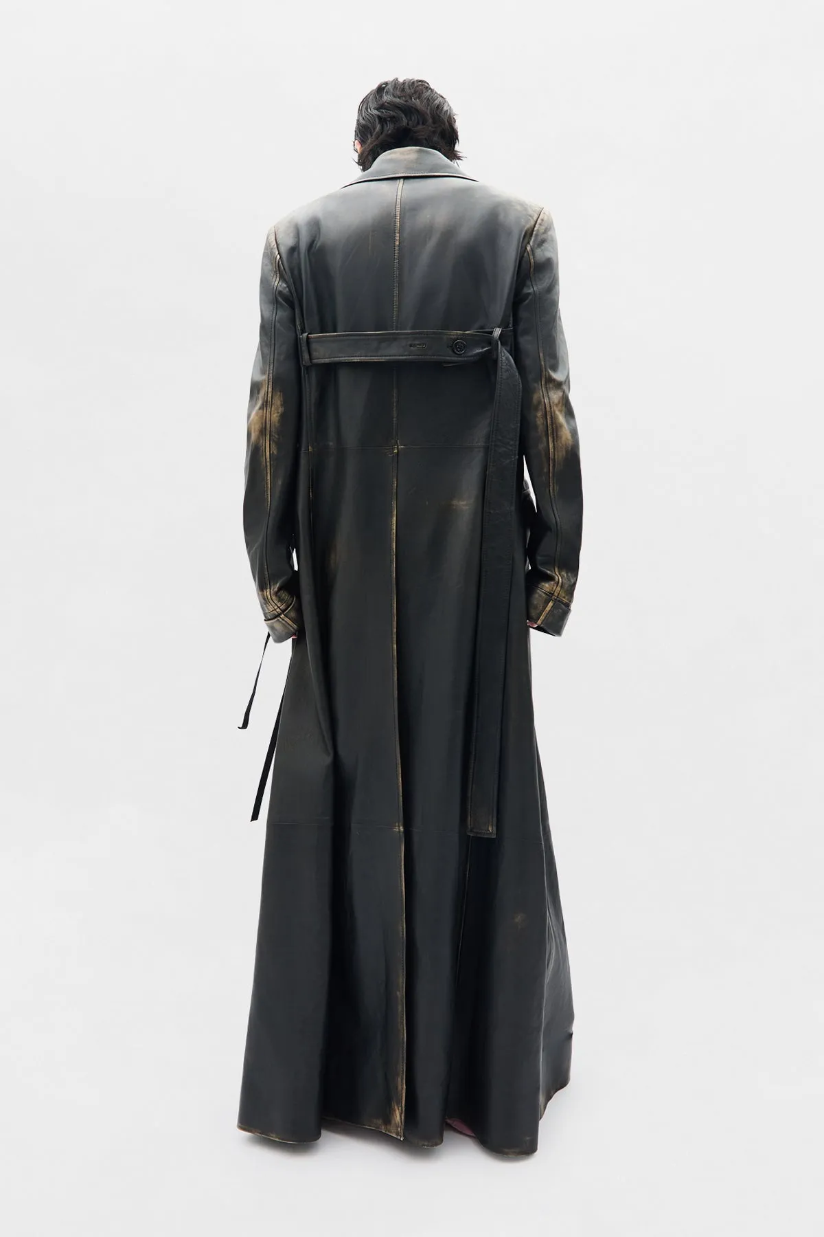 Ailo X-Long Belted Coat sold by Ann Demeulemeester product image thumbnail 3