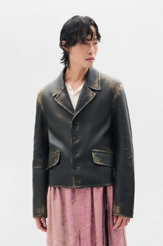 Malik Fitted Boxy Blouson made by Ann Demeulemeester