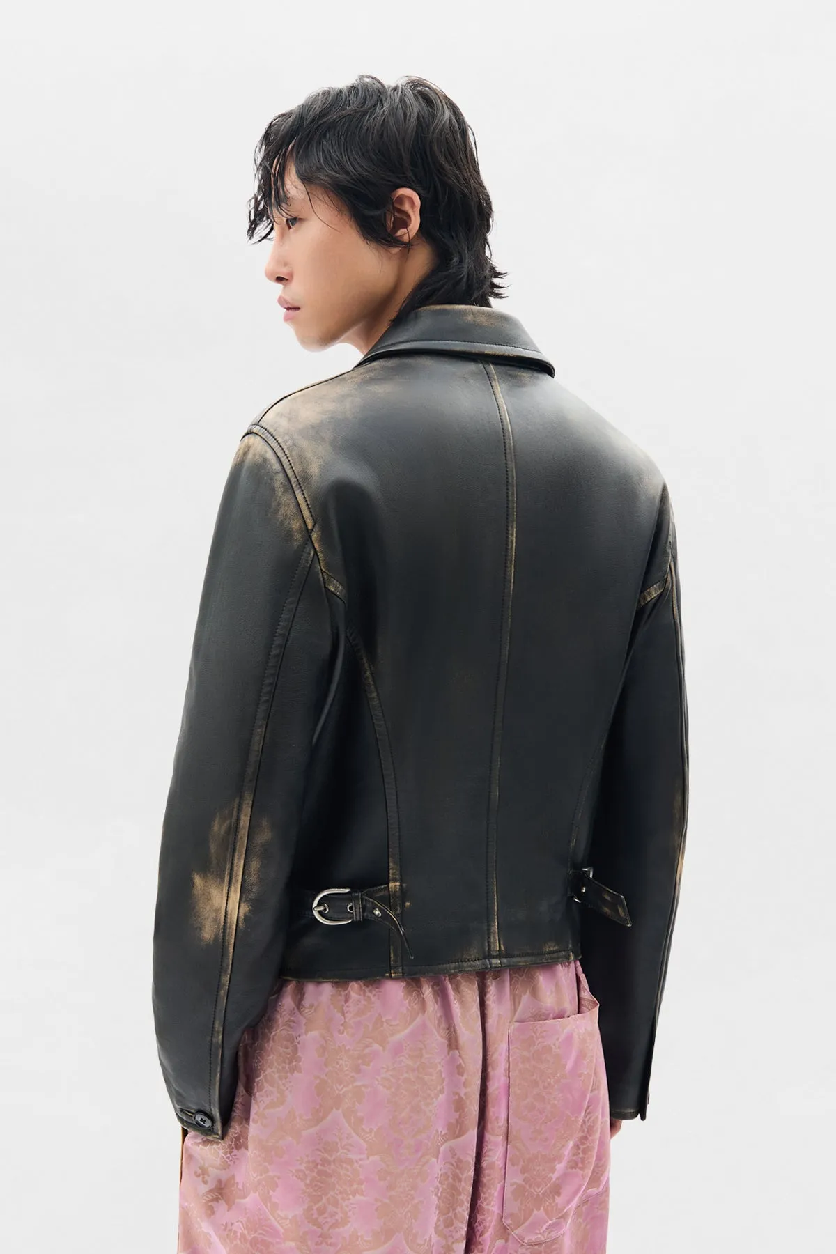 Malik Fitted Boxy Blouson sold by Ann Demeulemeester product image thumbnail 3