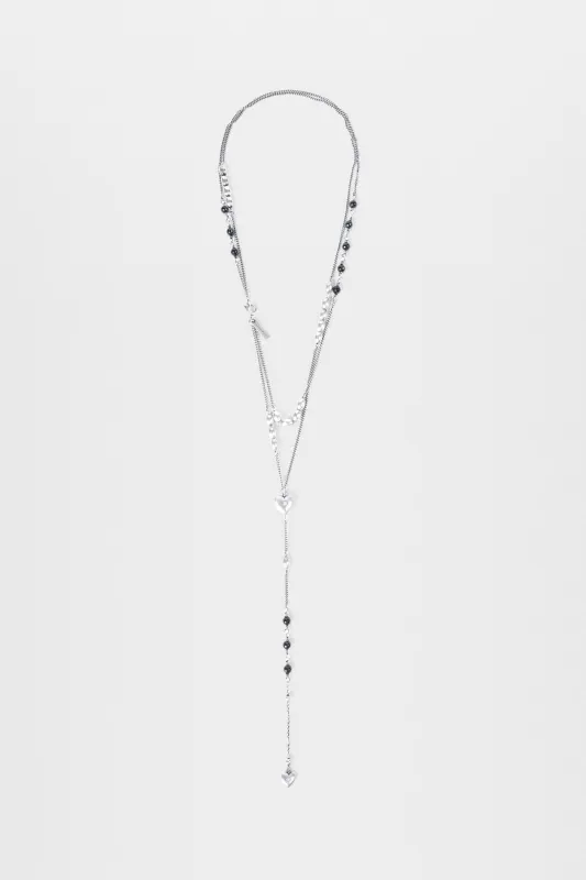 Jina Necklace with Heart Pendant made by Ann Demeulemeester