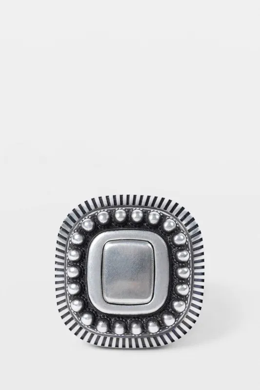 Char Wide Ring with Spheres sold by Ann Demeulemeester
