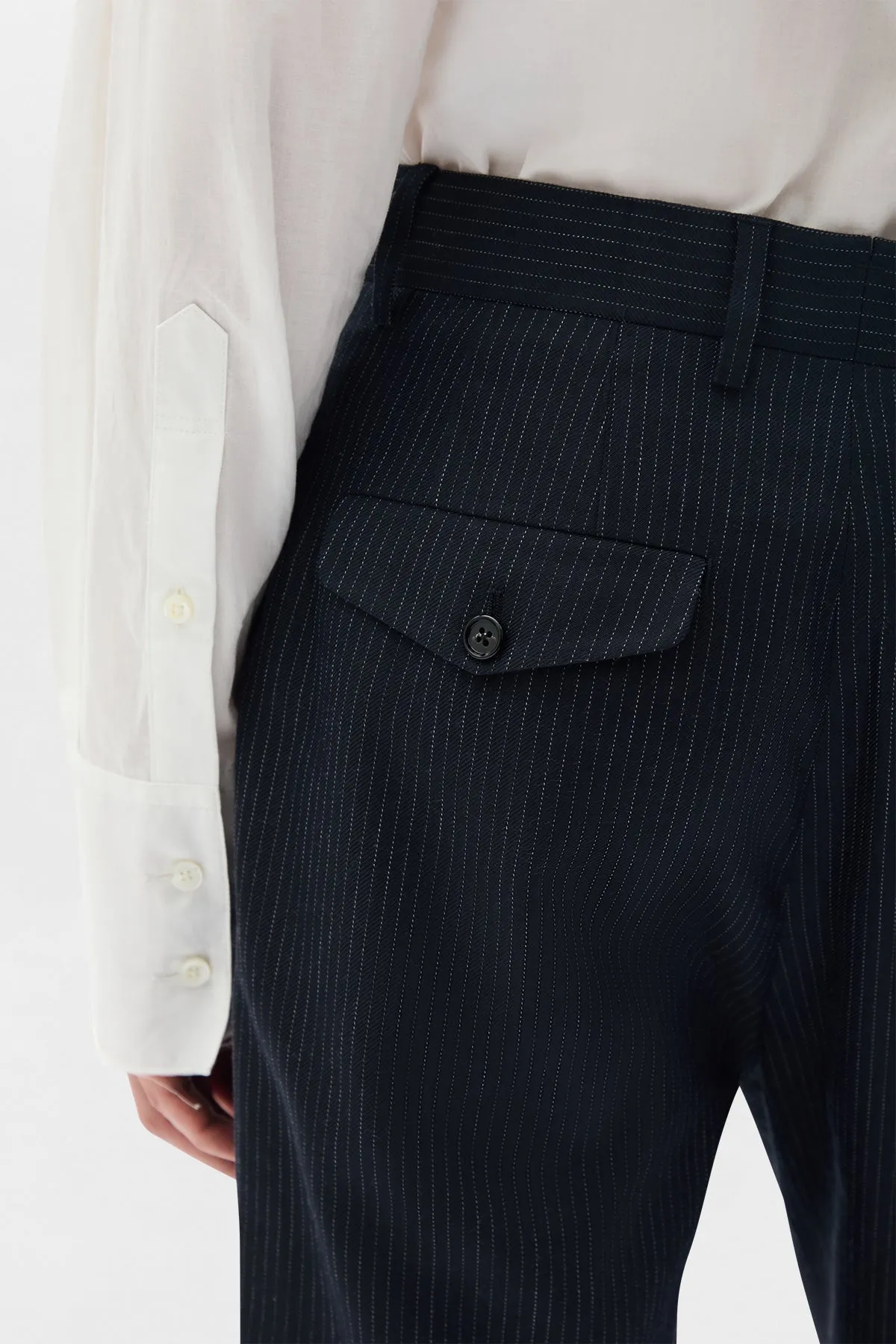 Darius Relaxed Flared Trousers sold by Ann Demeulemeester product image thumbnail 5