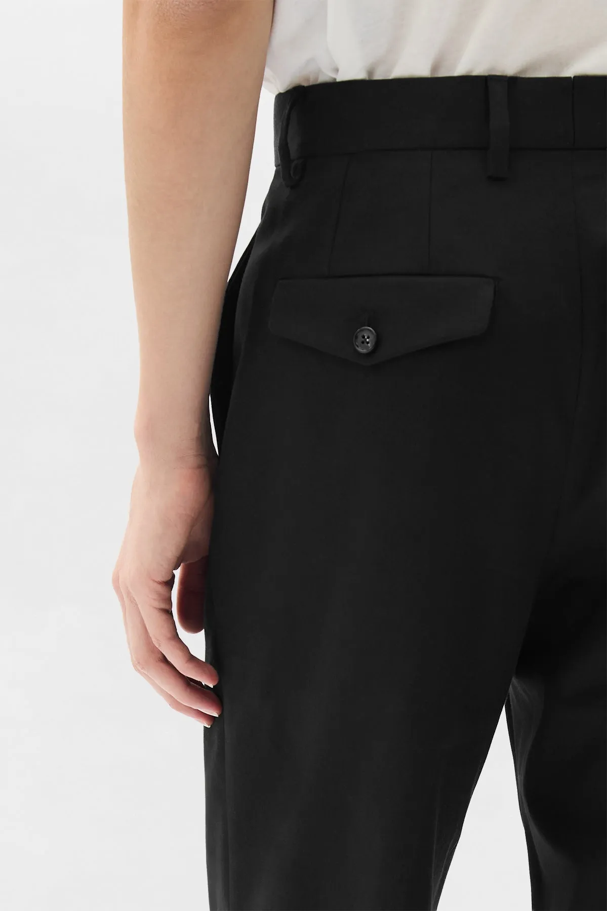 Darius Relaxed Flared Trousers sold by Ann Demeulemeester product image thumbnail 5