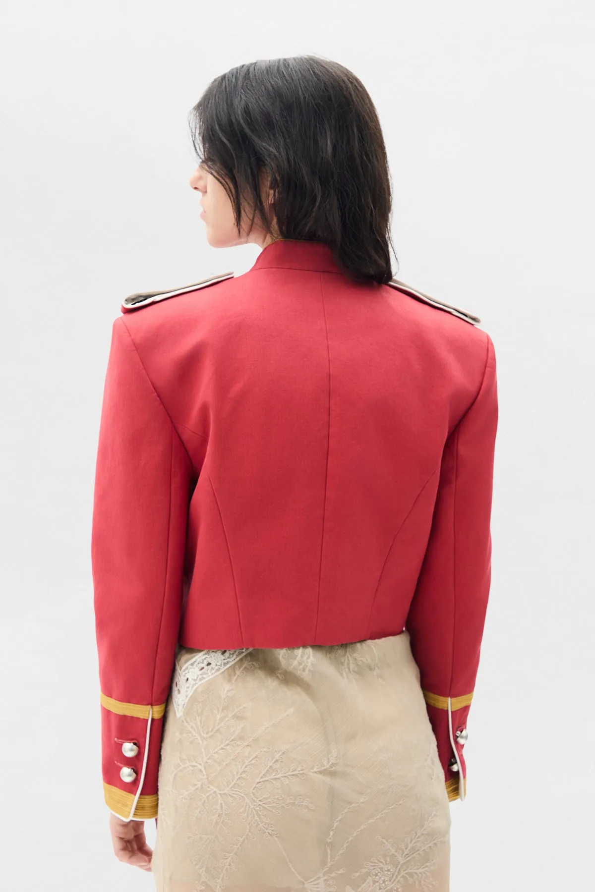 Bine Marsina Jacket sold by Ann Demeulemeester product image thumbnail 3