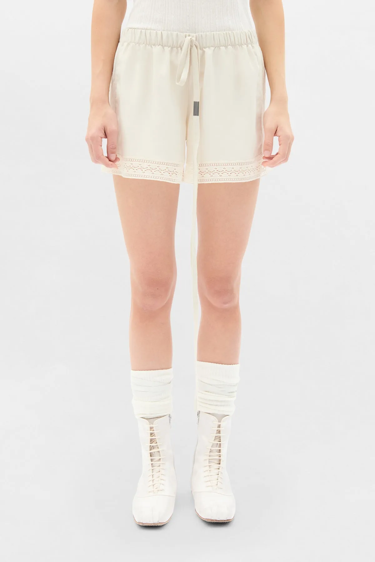 Ante Boxer with Lace Border sold by Ann Demeulemeester