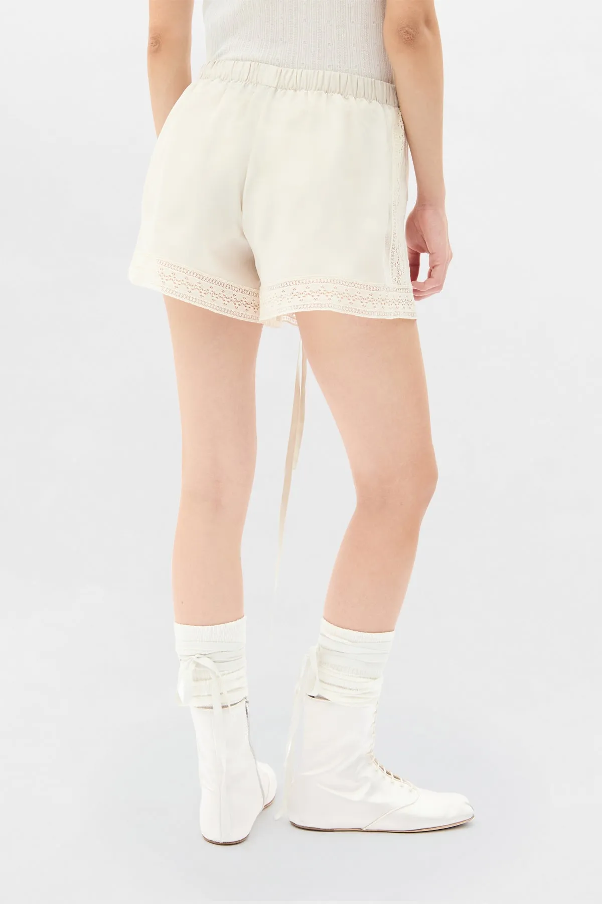 Ante Boxer with Lace Border sold by Ann Demeulemeester product image thumbnail 3